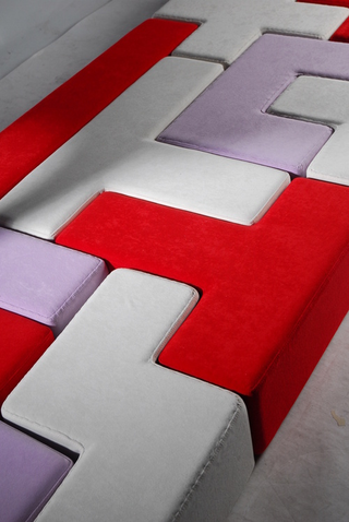 Illustration for article titled Play a giant-size game of Tetris in your living room